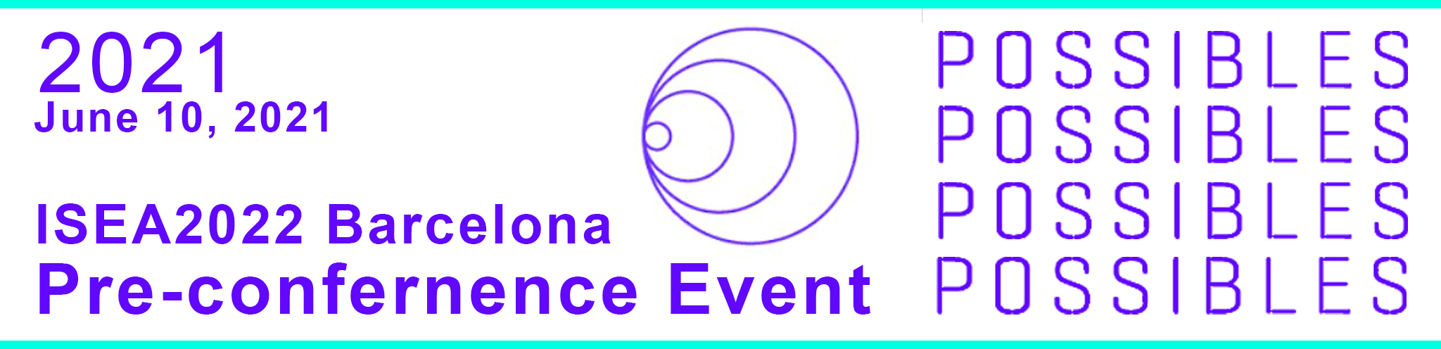 2021 ISEA2022-Pre-conference event header
